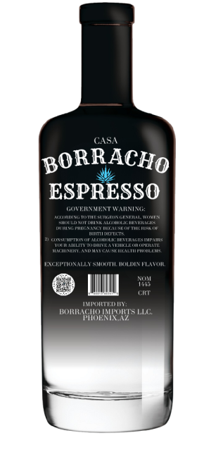 Borracho Espresso Cristalino 750ml Back 1